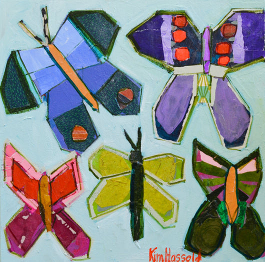 Butterfly 4 - 24x24