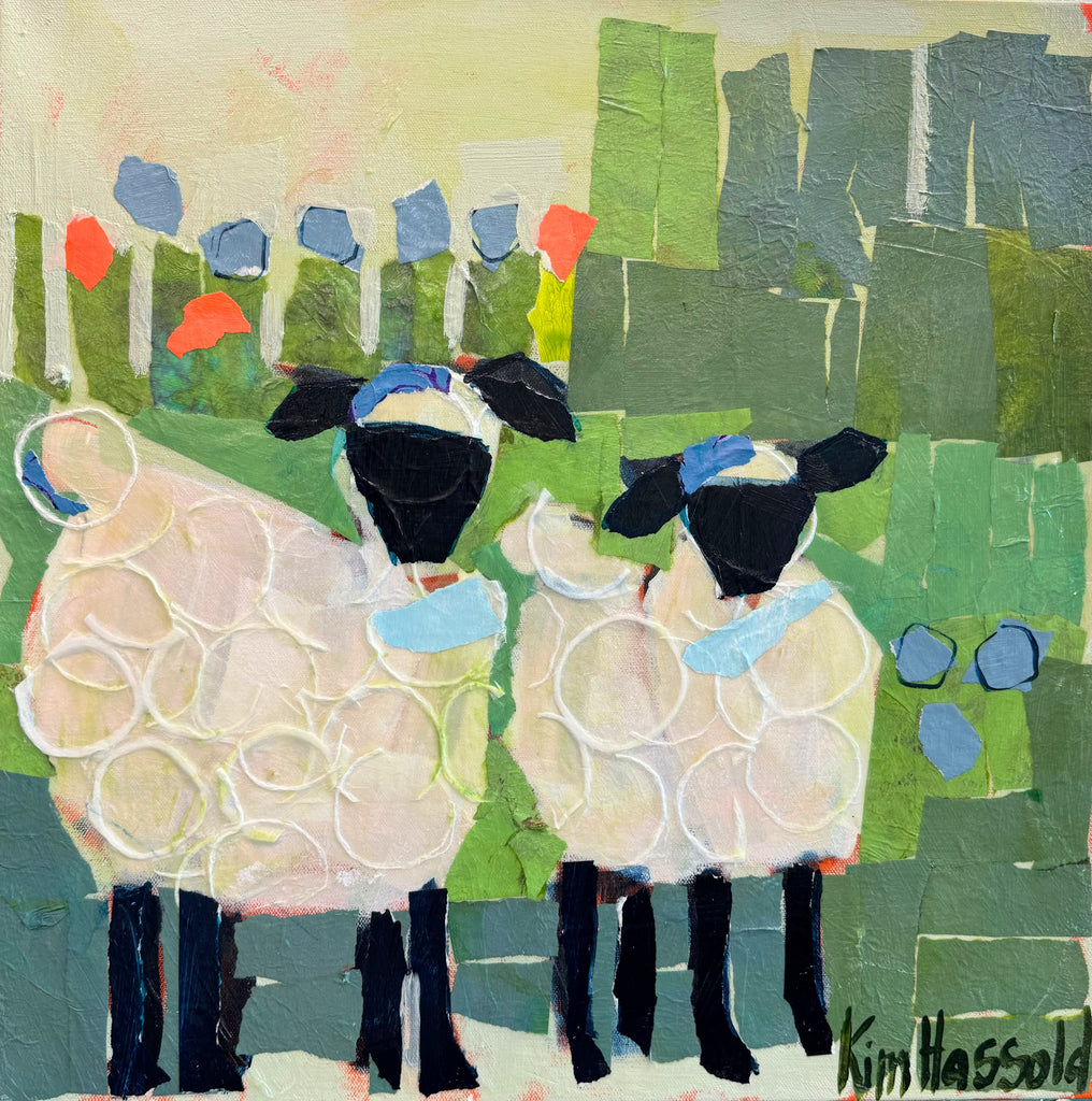 Mary Had a Little Lamb - 20x20 – Kim Hassold Art